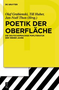 Produktbild: Poetik der Oberfl&auml;che