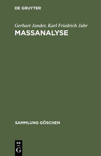 Produktbild: Ma&szlig;analyse