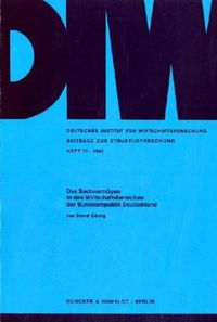 Produktbild: Das Sachverm&ouml;gen in den Wirtschaftsbereichen der Bundesrepublik Deutschland