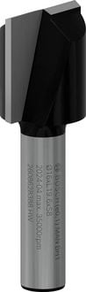 Produktbild: Bosch Accessories 2608628388 Nutfr&auml;ser Hartmetall L&auml;nge 51 mm Produktabmessung, &Oslash; 16 mm Schaftdurchmesser 8 mm