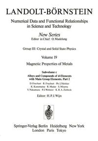 Produktbild: Alloys and Compounds of d-Elements with Main Group Elements. / Legierungen und Verbindungen von d-Elementen mit Elementen der Hauptgruppen.