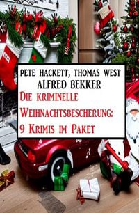 Produktbild: Die kriminelle Weihnachtsbescherung: 9 Krimis im Paket