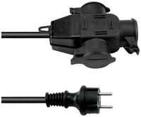 Produktbild: Eurolite 3024701D Strom Verl&auml;ngerungskabel Schwarz 3m H07RN-F 3G 2,5mm&sup2;