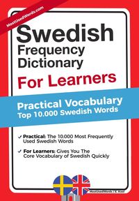 Produktbild: Swedish Frequency Dictionary for Learners - Practical Vocabulary - Top 10.000 Swedish Words