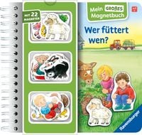 Produktbild: Mein gro&szlig;es Magnetbuch - Wer f&uuml;ttert wen?