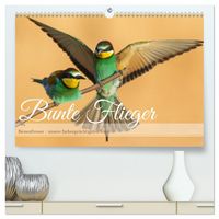 Produktbild: Bunte Flieger (hochwertiger Premium Wandkalender 2026 DIN A2 quer), Kunstdruck in Hochglanz