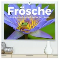 Produktbild: Fr&ouml;sche - Die wundersch&ouml;ne Welt der bunten H&uuml;pfer. (hochwertiger Premium Wandkalender 2026 DIN A2 quer), Kunstdruck in Hochglanz