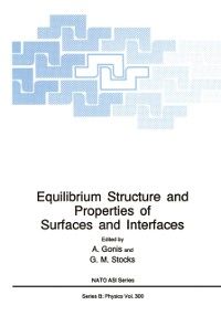 Produktbild: Equilibrium Structure and Properties of Surfaces and Interfaces