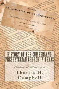Produktbild: History of the Cumberland Presbyterian Church in Texas