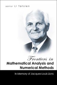 Produktbild: FRONTIERS IN MATHEMATICAL ANALYSIS & N..