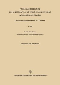 Produktbild: Schwei&szlig;en von Tempergu&szlig;