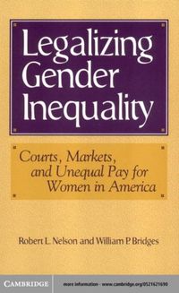 Produktbild: Legalizing Gender Inequality