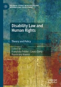 Produktbild: Disability Law and Human Rights
