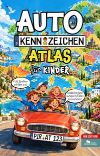 Produktbild: Der gro&szlig;e AUTOKENNZEICHEN ATLAS f&uuml;r Kinder