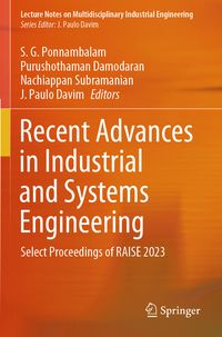 Produktbild: Recent Advances in Industrial and Systems Engineering