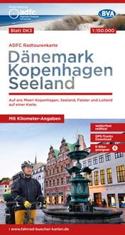 Bild vom Artikel ADFC-Radtourenkarte DK3 Dänemark/Kopenhagen/Seeland 1:150.000, reiß- und wetterf vom Autor Allgemeiner Deutscher Fahrrad-Club e.V. (ADFC)