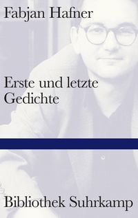Produktbild: Erste und letzte Gedichte