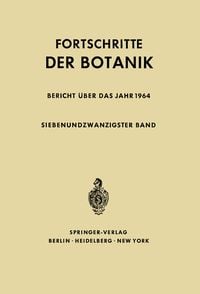 Produktbild: Fortschritte der Botanik