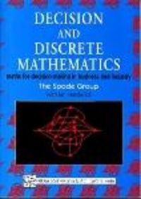 Produktbild: Decision and Discrete Mathematics