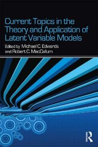 Produktbild: Current Topics in the Theory and Application of Latent Variable Models