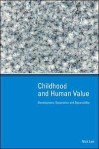 Produktbild: Childhood & Human Value