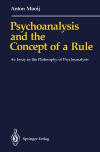 Produktbild: Psychoanalysis and the Concept of a Rule