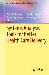 Produktbild: Systems Analysis Tools for Better Health Care Delivery