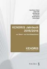 Produktbild: KENDRIS Jahrbuch 2015/2016