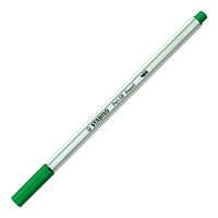 Premium-Filzstift mit Pinselspitze für variable Strichstärken - STABILO Pen 68 brush - Einzelstift - smaragdgrün