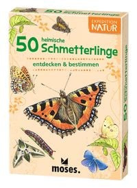 Produktbild: Moses. - Expedition Natur 50 heimische Schmetterlinge