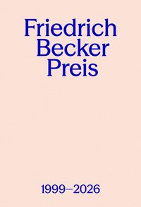 Produktbild: Friedrich Becker Preis 1999&ndash;2026