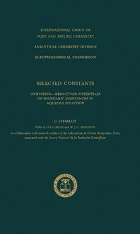 Produktbild: Selected Constants