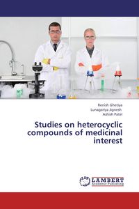 Produktbild: Studies on heterocyclic compounds of medicinal interest