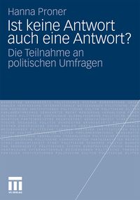 Produktbild: Ist keine Antwort auch eine Antwort?