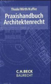 Produktbild: Praxishandbuch Architektenrecht