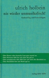 Produktbild: Nie wieder unmusikalisch!