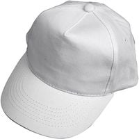 Produktbild: Creativ Company Kappen und M&uuml;tzen Cap, Wei&szlig;, 49,5-56 cm, 1 St&uuml;ck