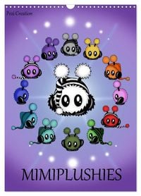 Produktbild: Mimiplushies (Wandkalender 2027 DIN A3 hoch), CALVENDO Monatskalender