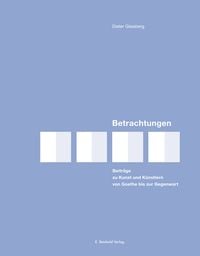 Produktbild: Betrachtungen