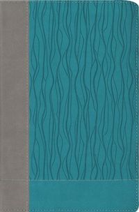 Produktbild: NIV, Faithlife Study Bible, Imitation Leather, Gray/Blue: Intriguing Insights to Inform Your Faith
