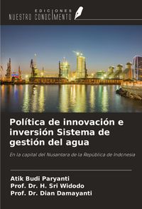Produktbild: Pol&iacute;tica de innovaci&oacute;n e inversi&oacute;n Sistema de gesti&oacute;n del agua