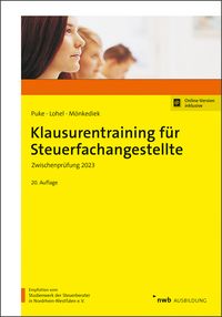 Produktbild: Klausurentraining f&uuml;r Steuerfachangestellte