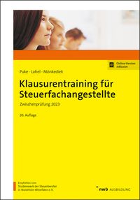 Produktbild: Klausurentraining f&uuml;r Steuerfachangestellte