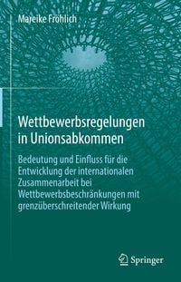 Produktbild: Wettbewerbsregelungen in Unionsabkommen