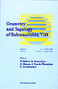 Produktbild: Geometry and Topology of Submanifolds VIII