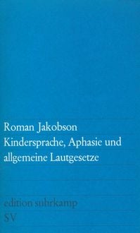 Produktbild: Kindersprache, Aphasie und allgemeine Lautgesetze