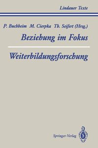 Produktbild: Teil 1 Beziehung im Fokus Teil 2 Weiterbildungsforschung