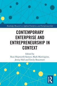 Produktbild: Contemporary Enterprise and Entrepreneurship in Context