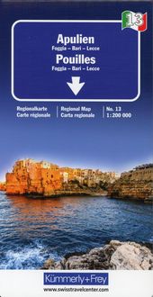 Bild vom Artikel KuF Italien Regionalkarte 13 Apulien 1 : 200 000 vom Autor Hallwag Kümmerly+Frey AG