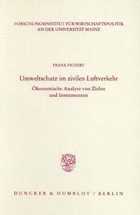 Produktbild: Umweltschutz im zivilen Luftverkehr.
